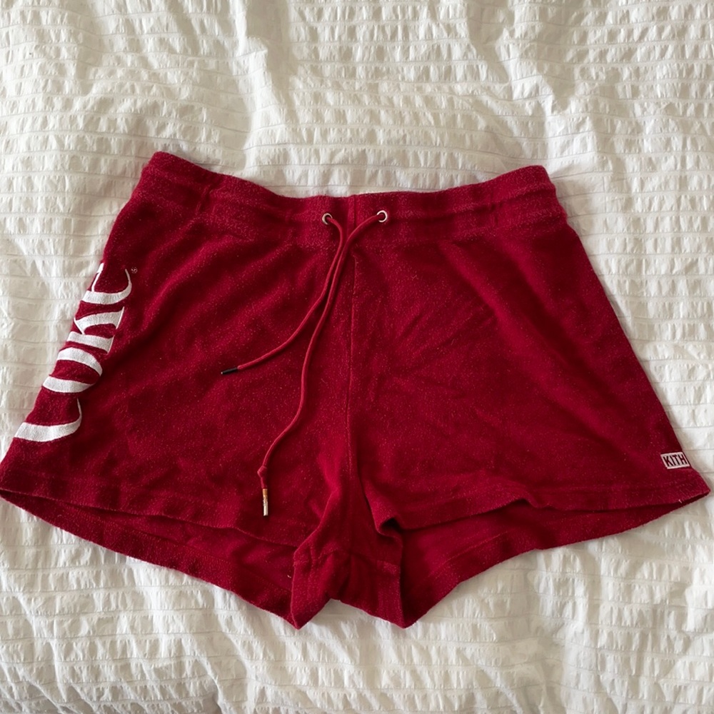 COPY - Kith Women x Coca Cola Terry Cloth Shorts